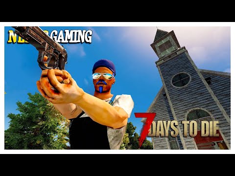 The Church Of Zombies – 7 Days to Die Darkness Falls Mod Ep 8