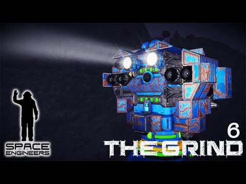 The Grind: Episode 6 – Battle Drone (Space Engineers Survival Scenario)