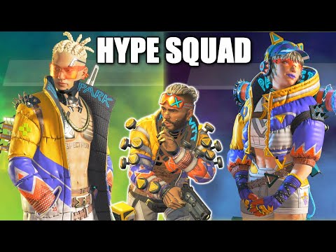 The HYPE BEAST Squad in Apex Legends
