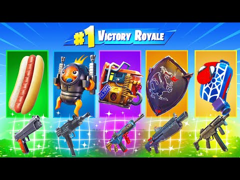 The *RANDOM* BACK BLING Challenge in Fortnite!
