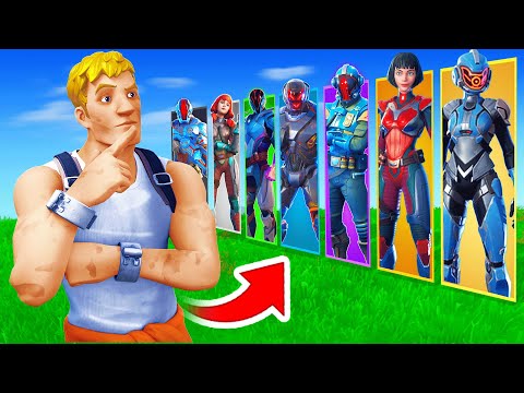 The *RANDOM* SEVEN BOSS Challenge in Fortnite!