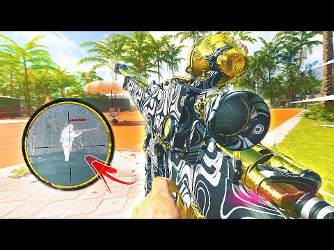 THERMAL SNIPER is a CHEAT CODE in Warzone Pacific.. (try this kar98k class setup)