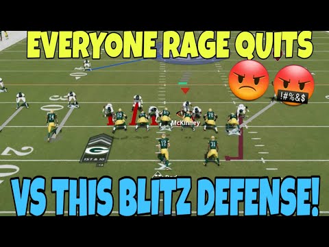 THIS DEFENSE IS A CHEAT CODE! Best BLITZ in Madden NFL 21, COMPLETELY SHUTS DOWN ANY OFFENSE! Tips