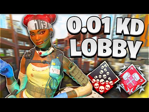 THIS IS WHAT 0.01 K/D LOBBIES LOOK LIKE IN APEX LEGENDS! | Apex Legends Season 12