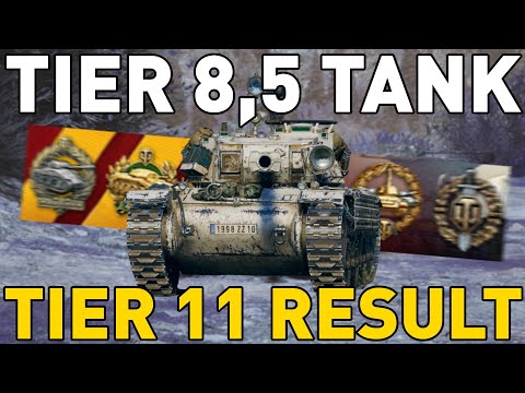 Tier 8.5 Tank Tier 11 Result… World of Tanks!