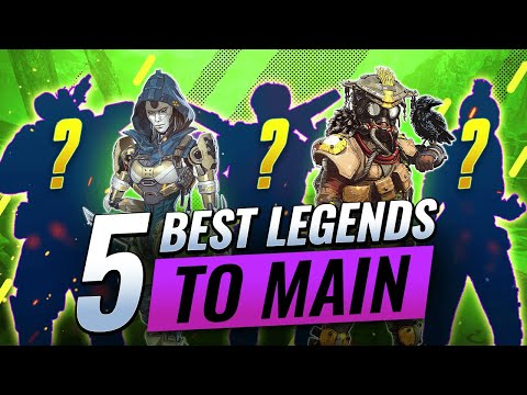 TOP 5 BEST LEGENDS TO MAIN in Apex Legends