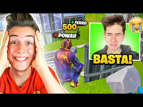 TROLLO FERRO in 1v1 e LUI IMPAZZISCE!! *DIVERTENTE* su Fortnite!