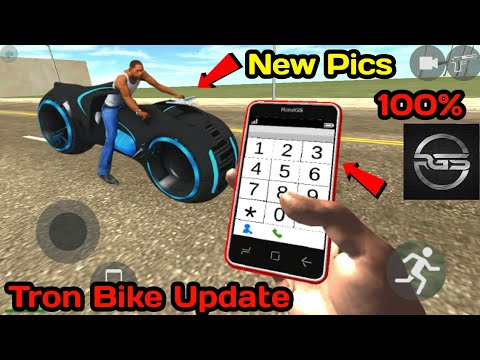 Tron bike update in indian bike driving 3d | tron bike cheat code in indian bike driving 3d