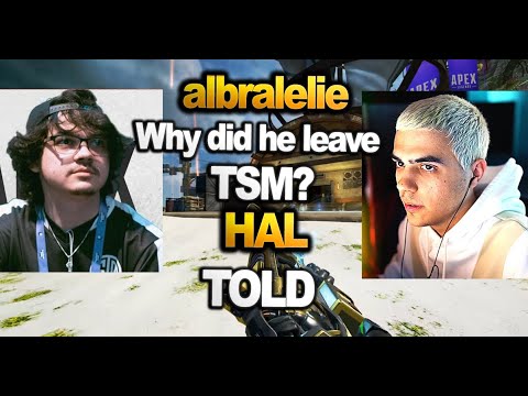 TSM Imperialhal explains why Albralelie left tsm!! HAL answered questions ( apex legends )