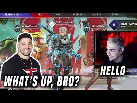 TSM ImperialHal plays Apex Legends with Nickmercs for the first time