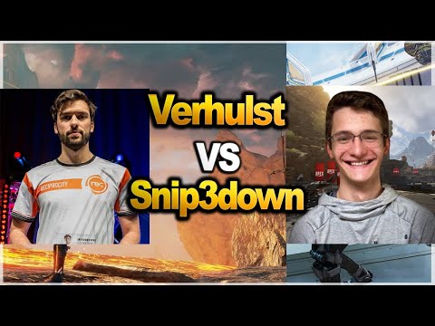 TSM Verhulst team vs Snip3down team  in ranked-|   Verhulst is unstoppable!! ( apex legends )