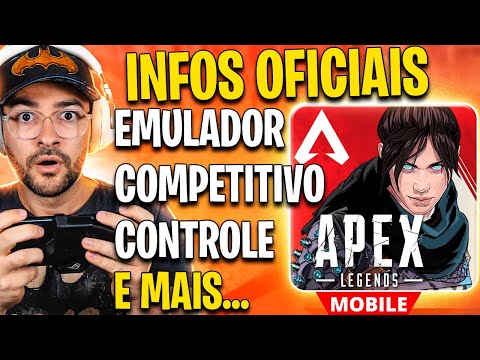 Tudo Sobre EMULADOR, COMPETITIVO, NOVA LENDA FADE e MAIS no APEX LEGENDS MOBILE