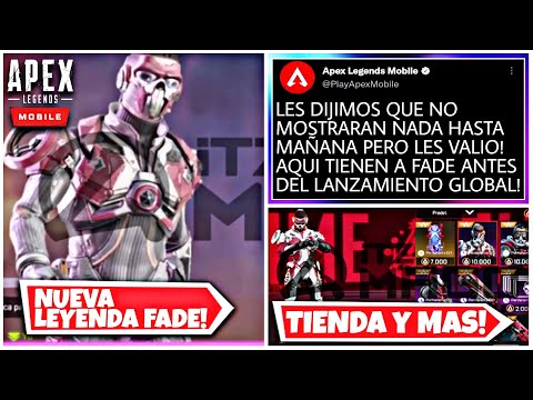 ULTIMA HORA! SE FILTRA DE TODO ANTES DEL LANZAMIENTO GLOBAL DE APEX LEGENDS MOBILE! NUEVA LEYENDA!