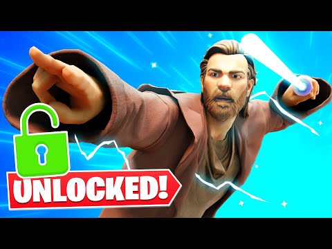 Unlocking *OBI-WAN KENOBI* EARLY in Fortnite (Star Wars Cup)