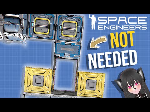 Vented Airlock Does Very Little Air Saving – Space Engineers Building