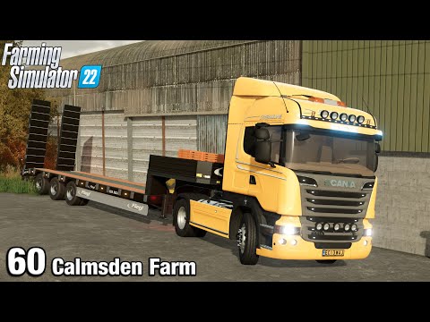 WE BUY A MIGHTY SCANIA! – Farming Simulator 22 FS22 Calmsden Farm Ep 60