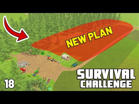 WE MUST EXPAND! TAKING THE FOREST | Survival Challenge | Farming Simulator 22 – EP 18