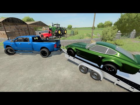 We repo an expensive race car from teenager | Farming Simulator 22
