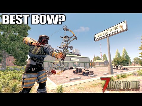 Who Needs Guns With This Bow | 7 Days to Die Alpha 20 Gameplay | Part 12