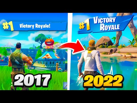 Winning in EVERY Season of Fortnite!