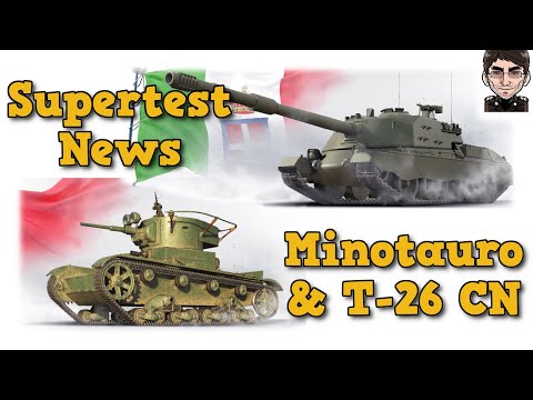 World of Tanks – Controcarro 3 Minotauro & T-26 CN – Tier 10 IT Jagdpanzer – Supertest News