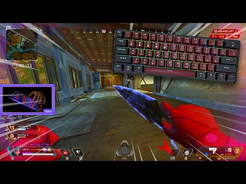 Wraith Heirloom Gameplay but its Satisfying😴Apex Legends Keyboard + Mouse sounds ASMR🤩
