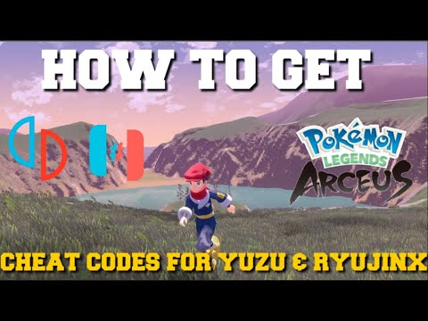 YUZU & RYUJINX EMULATOR HOW TO GET CHEAT CODES FOR POKEMON LEGENDS ARCEUS (BEST METHOD)