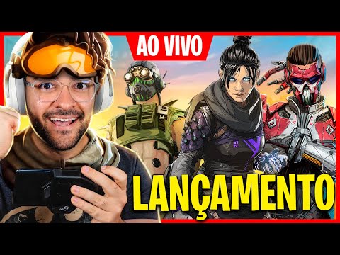 ZERANDO TUDO no LANÇAMENTO do APEX LEGENDS MOBILE