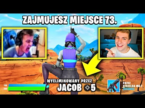 Zostałem STREAMSNIPEREM na 24H w Fortnite