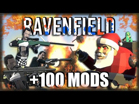 +100 MODS BIZARROS AO MESMO TEMPO – Jogando Ravenfield