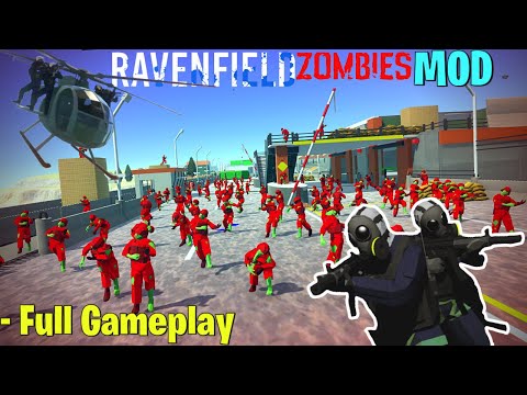 1000 Zombies VS 1 [ RAVENFIELD ] Ravenfield Zombies Mod Full Gameplay In Hindi