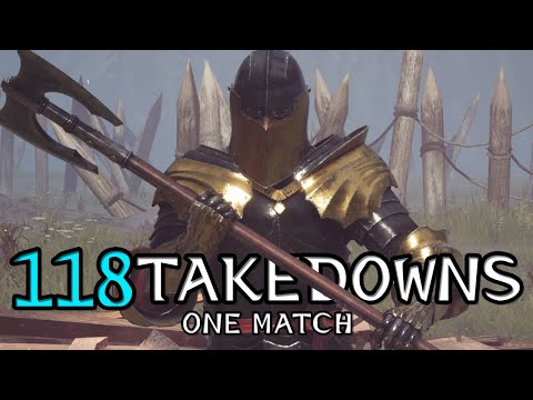 118 Takedowns in a single match | Chivalry 2