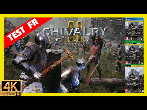 4K TEST CHIVALRY 2 : Le BATTLEFIELD Médiéval CONSOLES & PC Une véritable BOUCHERIE