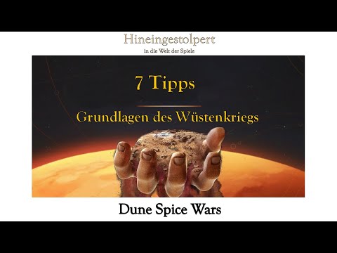 7 Tipps – Grundlagen des Wüstenkriegs für Dune Spice Wars