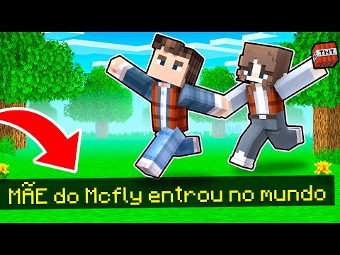 a MÃE do meu amigo JOGOU MINECRAFT pela PRIMEIRA VEZ