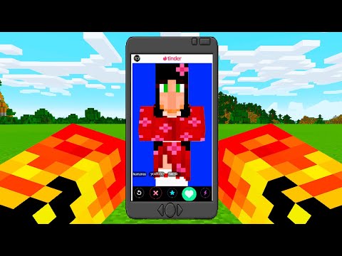 ACHEI UMA NAMORADA NO CELULAR DO MINECRAFT