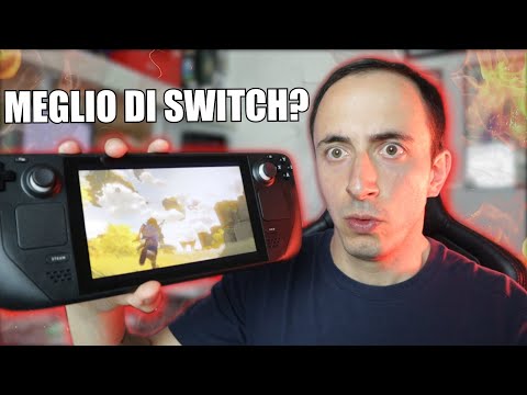 ADDIO NINTENDO SWITCH, ECCO STEAM DECK: UNBOXING E PRIME IMPRESSIONI SULLA VERA SWITCH PRO!
