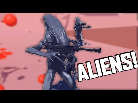 ALIENS in Ravenfield! Defend the GREAT WALL! (Ravenfield Gameplay Mods & Maps)