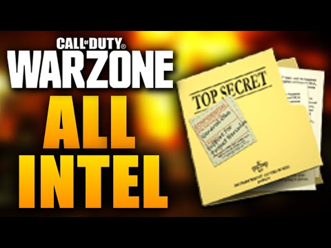 All Warzone Intel Locations Guide (Week 2) Hunting the Enemy (Modern Warfare Warzone Season 4 Intel)
