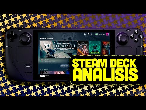 ANÁLISIS de STEAM DECK ¿Merece la pena? Ponemos a prueba la CONSOLA PORTÁTIL de VALVE