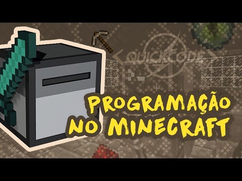Aprenda e programar dentro do Minecraft
