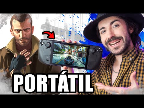 Así son GTA IV y GTA V en Steam Deck (MEJOR QUE PS4🤯) Gráficos, Gameplay en Portátil: Vale la pena
