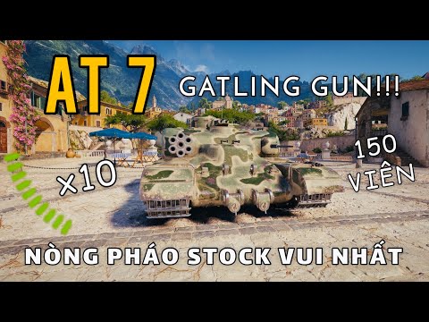 AT 7: Xe tăng STOCK thú vị trong World of Tanks