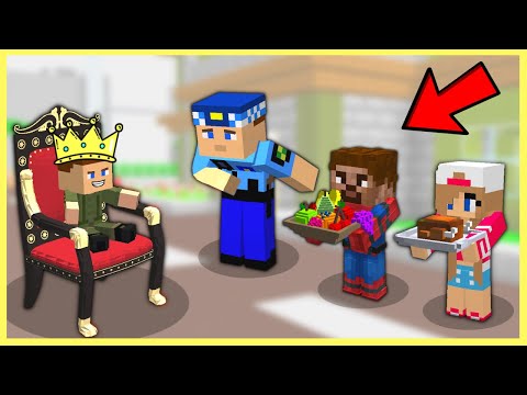 BEBEK ASKER 24 SAATLİĞİNE KRAL OLDU DĞİER HERKES KÖLE! 😂 – Minecraft