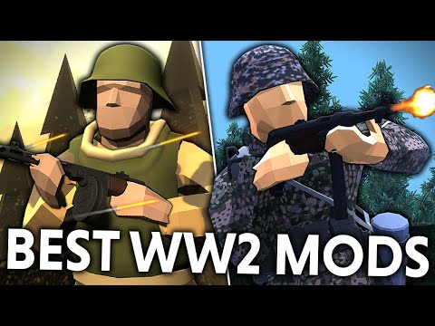 Best *NEW* WW2 Mods?! Ravenfield WW2 Mods