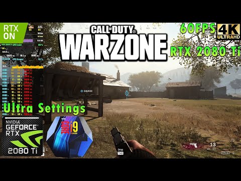 Call of Duty: WARZONE 4K 60 FPS | RTX ON | Ultra Settings | RTX 2080 Ti | i9 9900k 5GHz