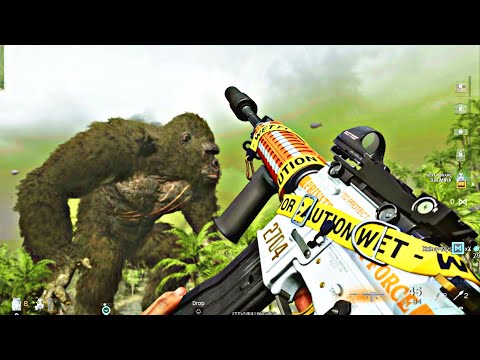 Call of Duty Warzone: GODZILLA VS KONG GAMEPLAY! (NO COMMENTARY)
