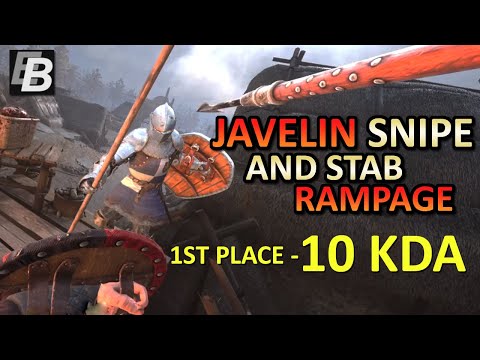 Chivalry 2 Javelin Gameplay + Tips – 1st Place in Server / Solid Snipes and Stabs