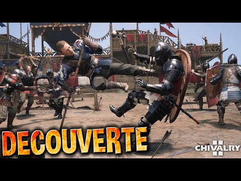 Chivalry 2 (La guerre au Moyen Âge !!!) | Découverte Gameplay FR
