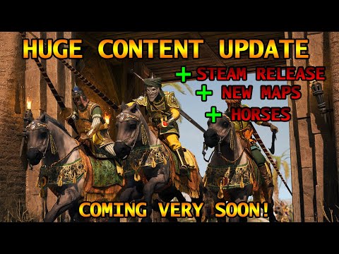 Chivalry 2 NEW UPDATE! Steam RELEASE! HORSES! NEW MAPS! Tenosian Invasion